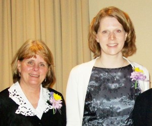 Barb Zust (left) and Lynnea Myers